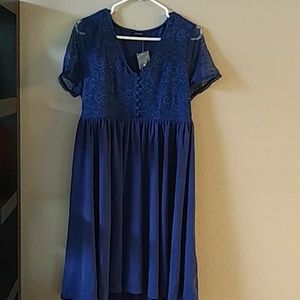 Gorgeous blue torrid dress